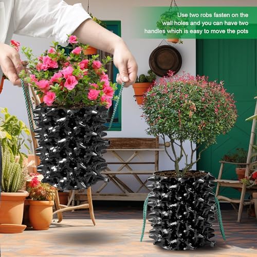 Haveers Gallon Air Pruning Containers, New Plastic Nursery Pots, Fruit Vegetable