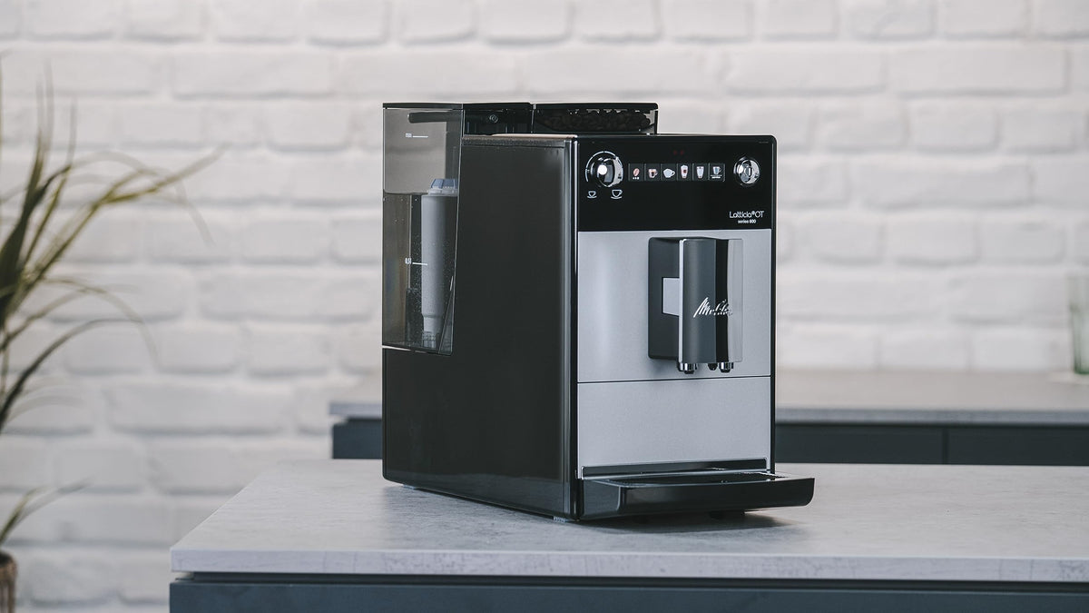 Melitta Bean-to-Cup Coffee Machine, Latticia OT, Colour: Silver, F300-101