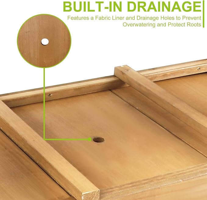 Havers Raised Garden Bed with Legs
