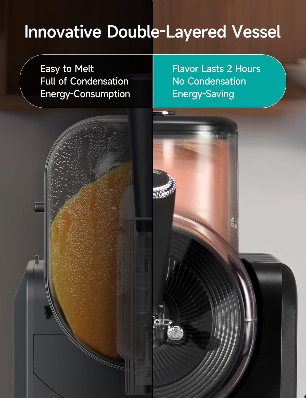 HiCOZY F3 Ice Cream Maker, Slush Machine, No Ice and Blending Needed