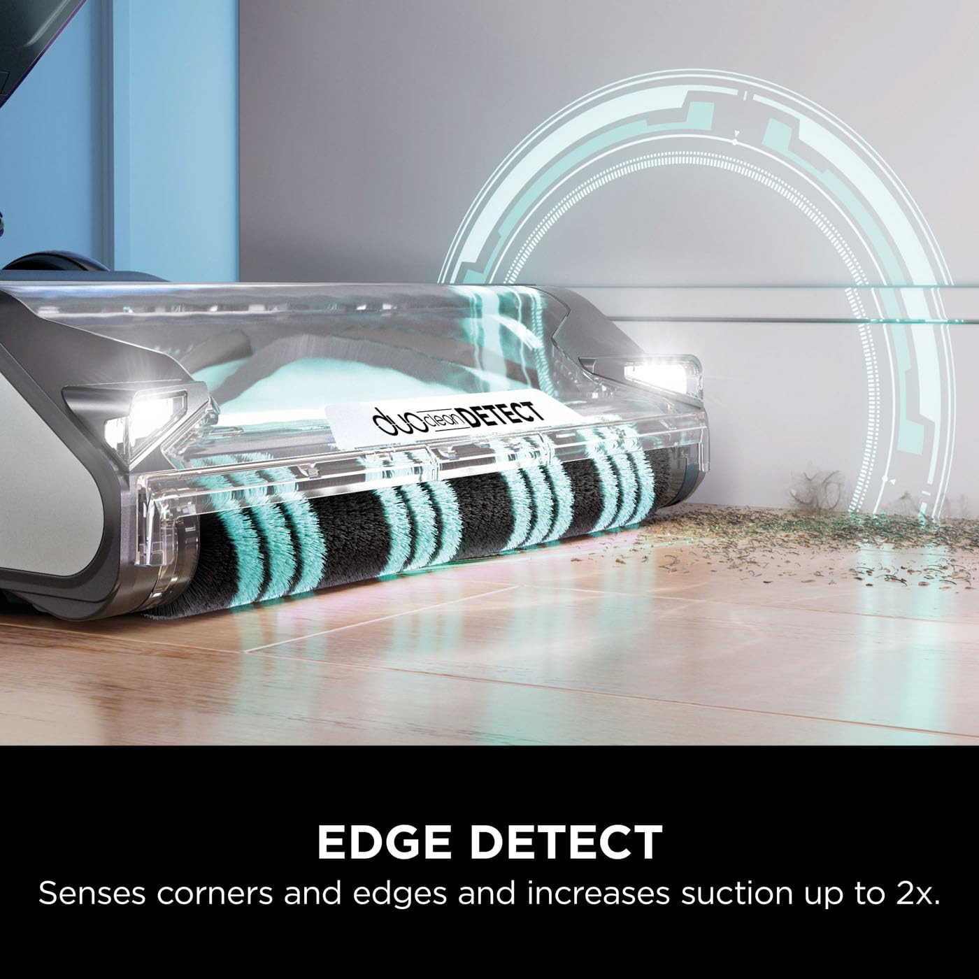 Shark PowerDetect Corded Upright Vacuum Cleaner with DuoClean Detect, Reverse Clean, Anti Hair Wrap Plus, Allergen Seal, Anti-Odour, Pet, Crevice & Multi-Surface Tools, Portable, 750W, 1.3L AZ3900UKT