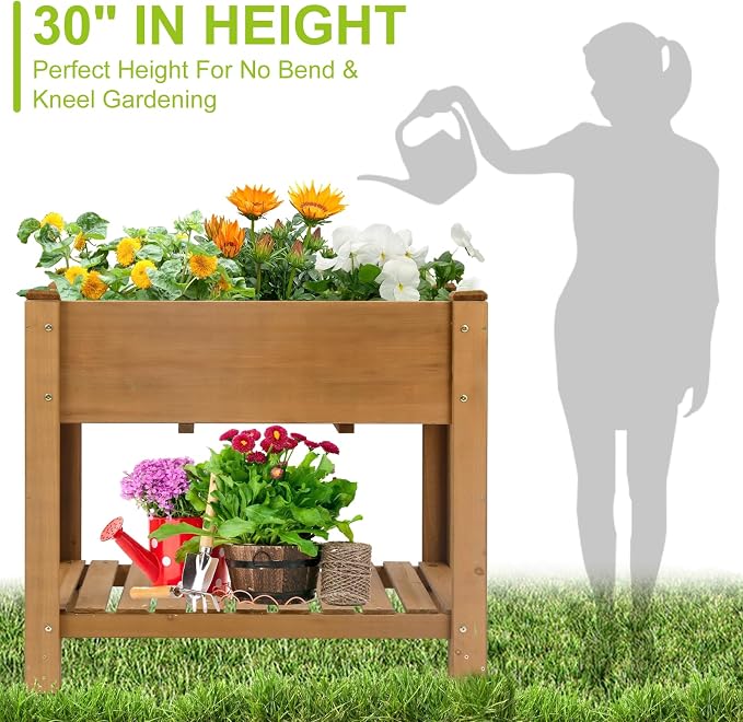 Havers Raised Garden Bed with Legs