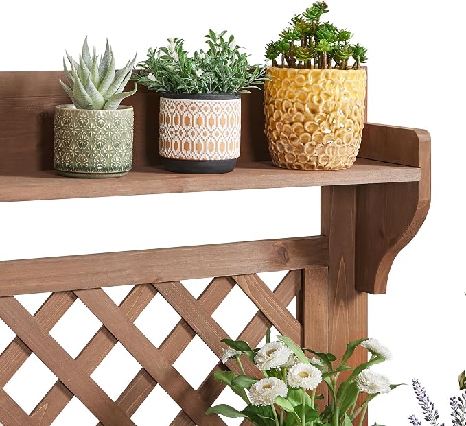 Havers Potting Bench Table Outdoor Garden Horticulture Wooden Workstation