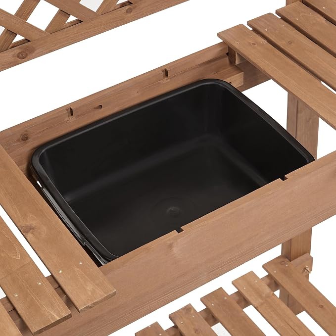 Havers Potting Bench Table Outdoor Garden Horticulture Wooden Workstation