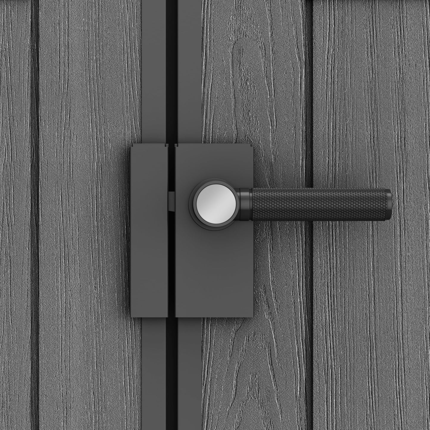 Keter Darwin Outdoor Apex Single Door Garden Storage Shed 6 x 4ft Grey Wood Look and Feel | Fade Free | All Weather Resistant | Safe and Secure | Zero Maintenance | 15 year Warranty